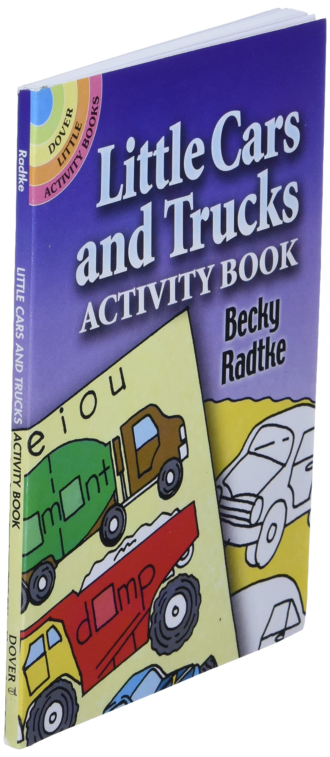 Little Cars and Trucks Activity Book (Dover Little Activity Books),Used