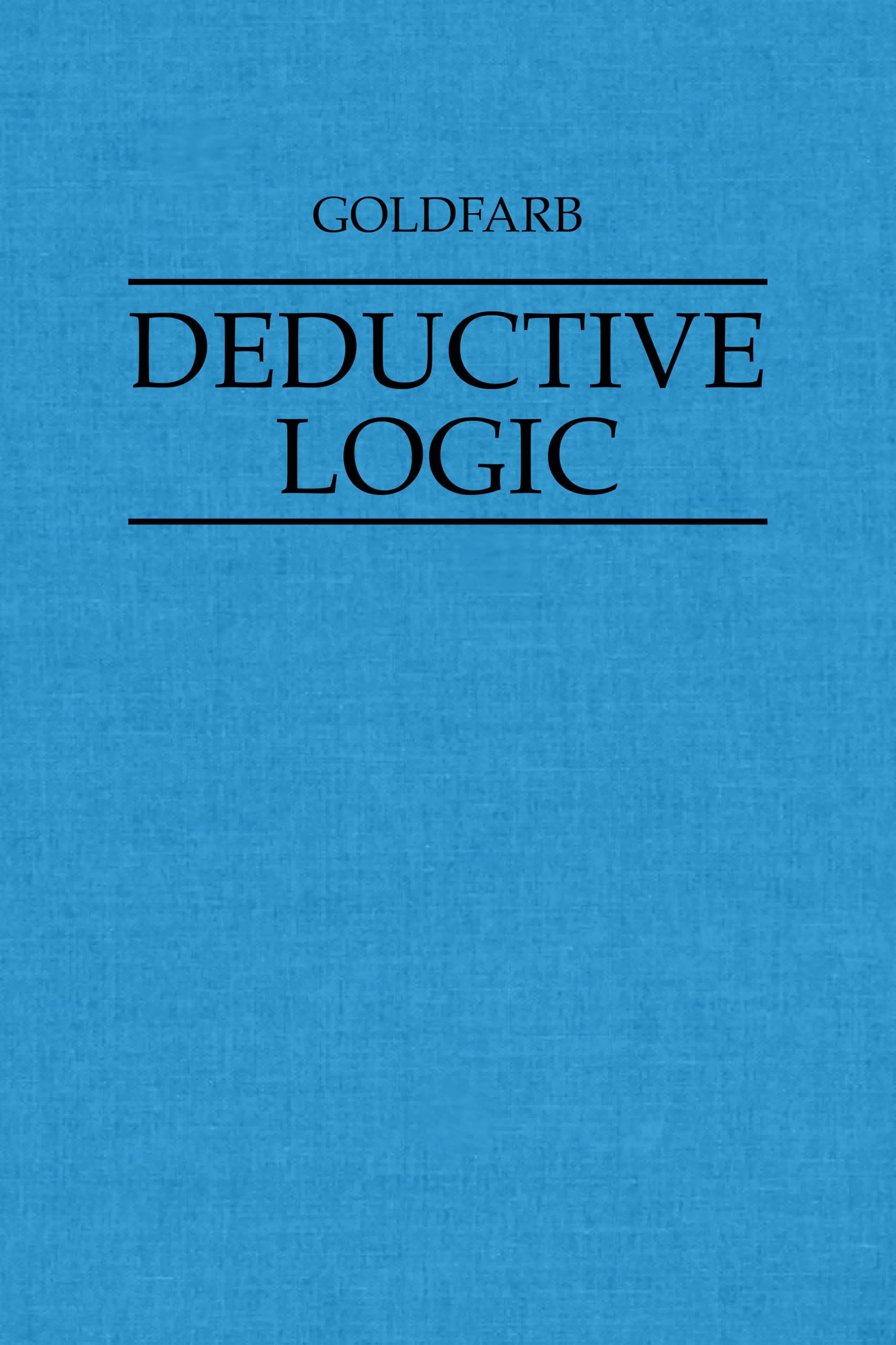Deductive Logic,New