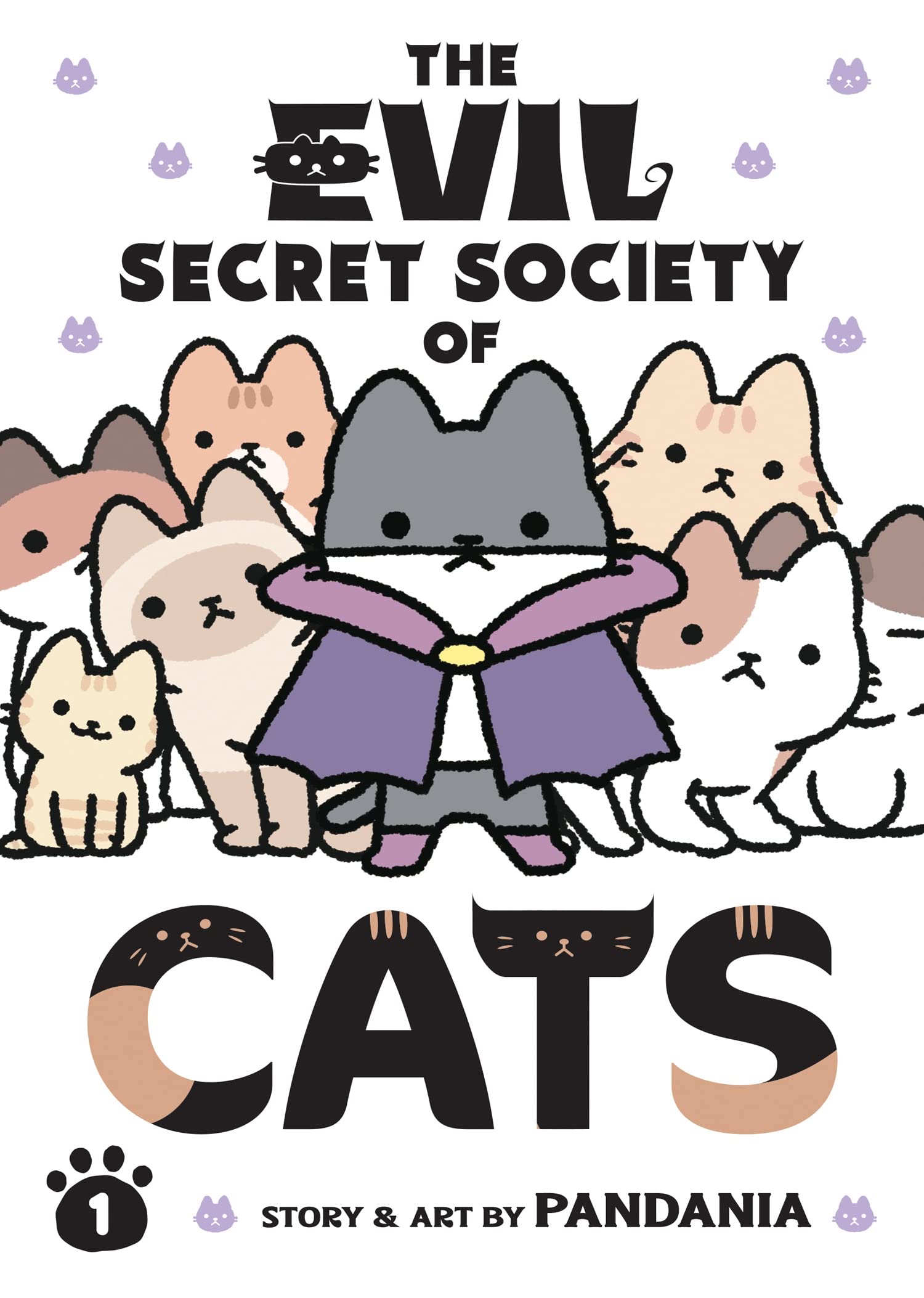 The Evil Secret Society of Cats Vol. 1,Used