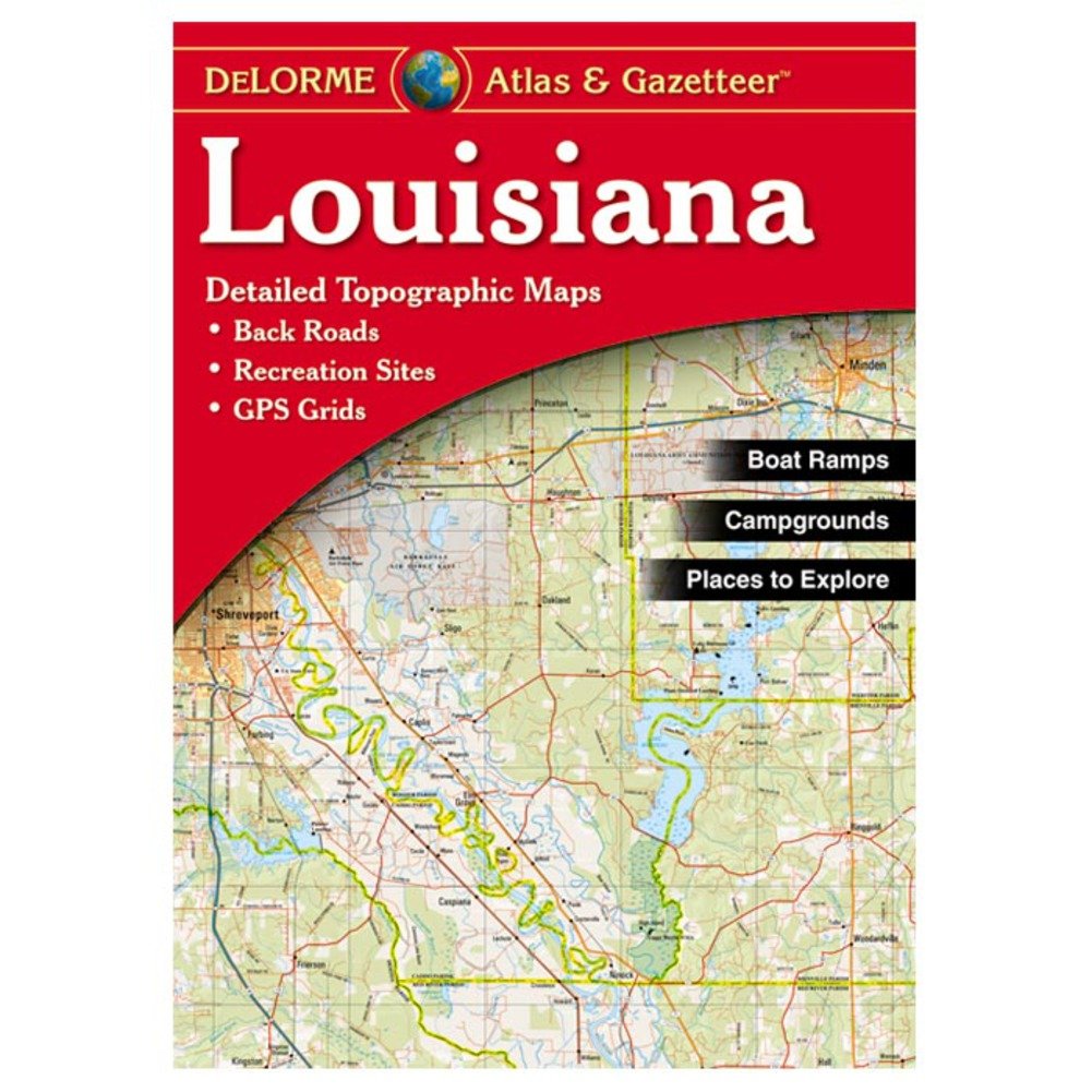 Louisiana Atlas and Gazetteer,Used