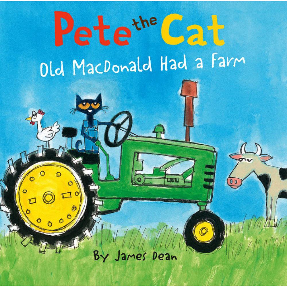 Pete the Cat: Old MacDonald Had a Farm Board Book,Used