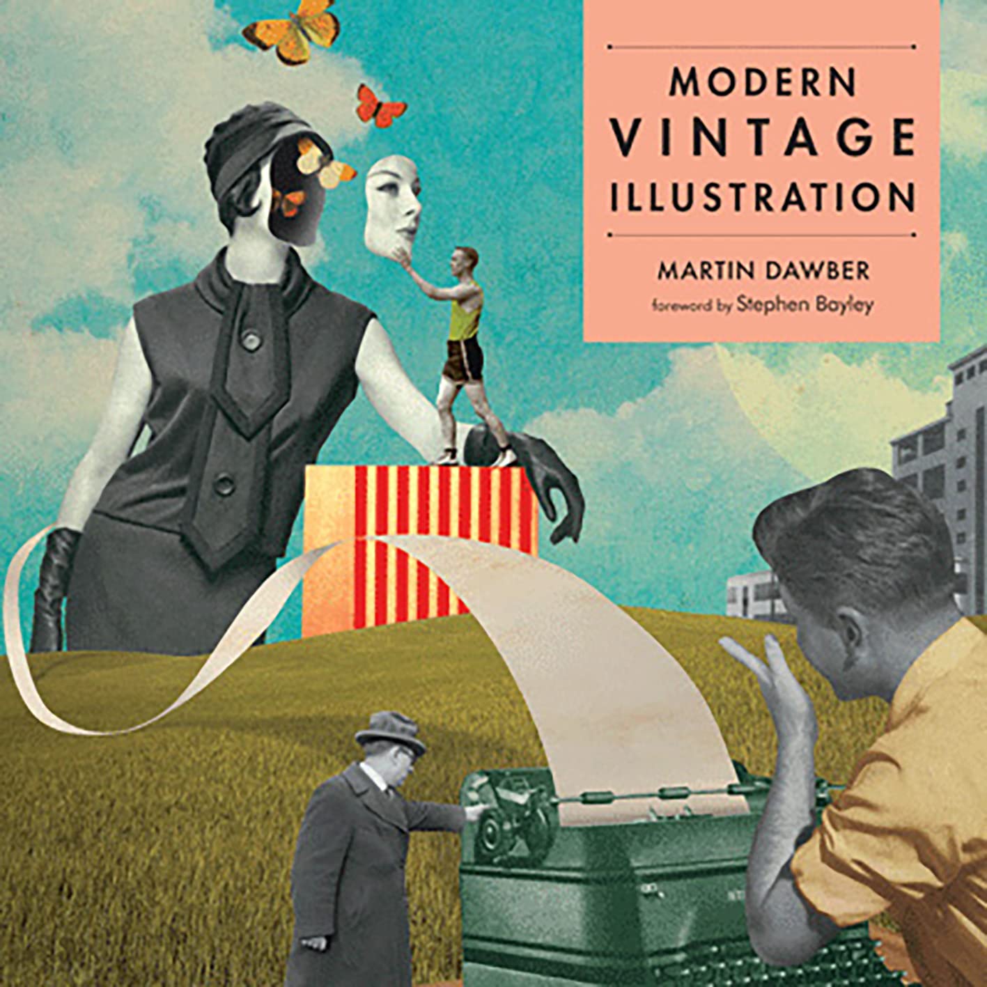 Modern Vintage Illustration,Used