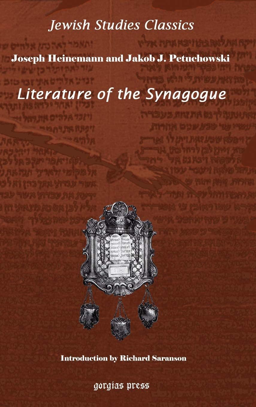 Literature of the Synagogue (Jewish Studies Classics),Used