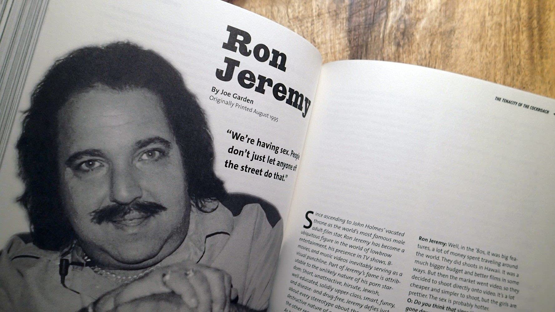 The Tenacity of the Cockroach: Conversations with Entertainment's Most Enduring Outsiders,Used