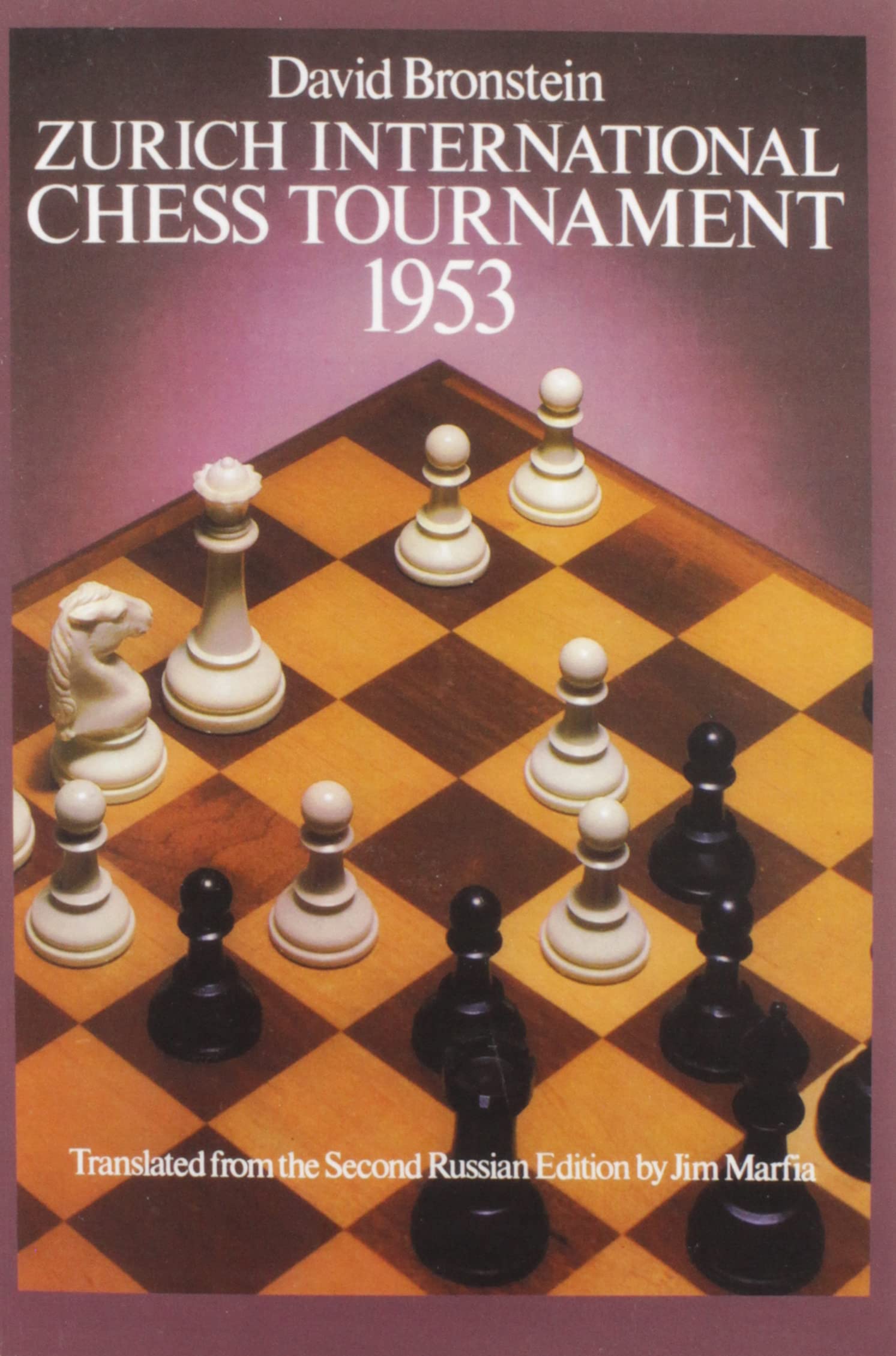 Zurich International Chess Tournament, 1953 (Dover Chess),Used