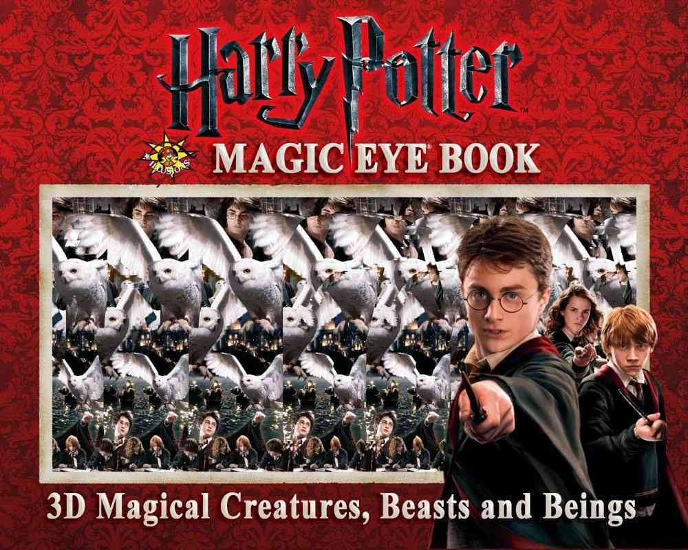 Harry Potter Magic Eye Book: 3D Magical Creatures, Beasts And Beings,New