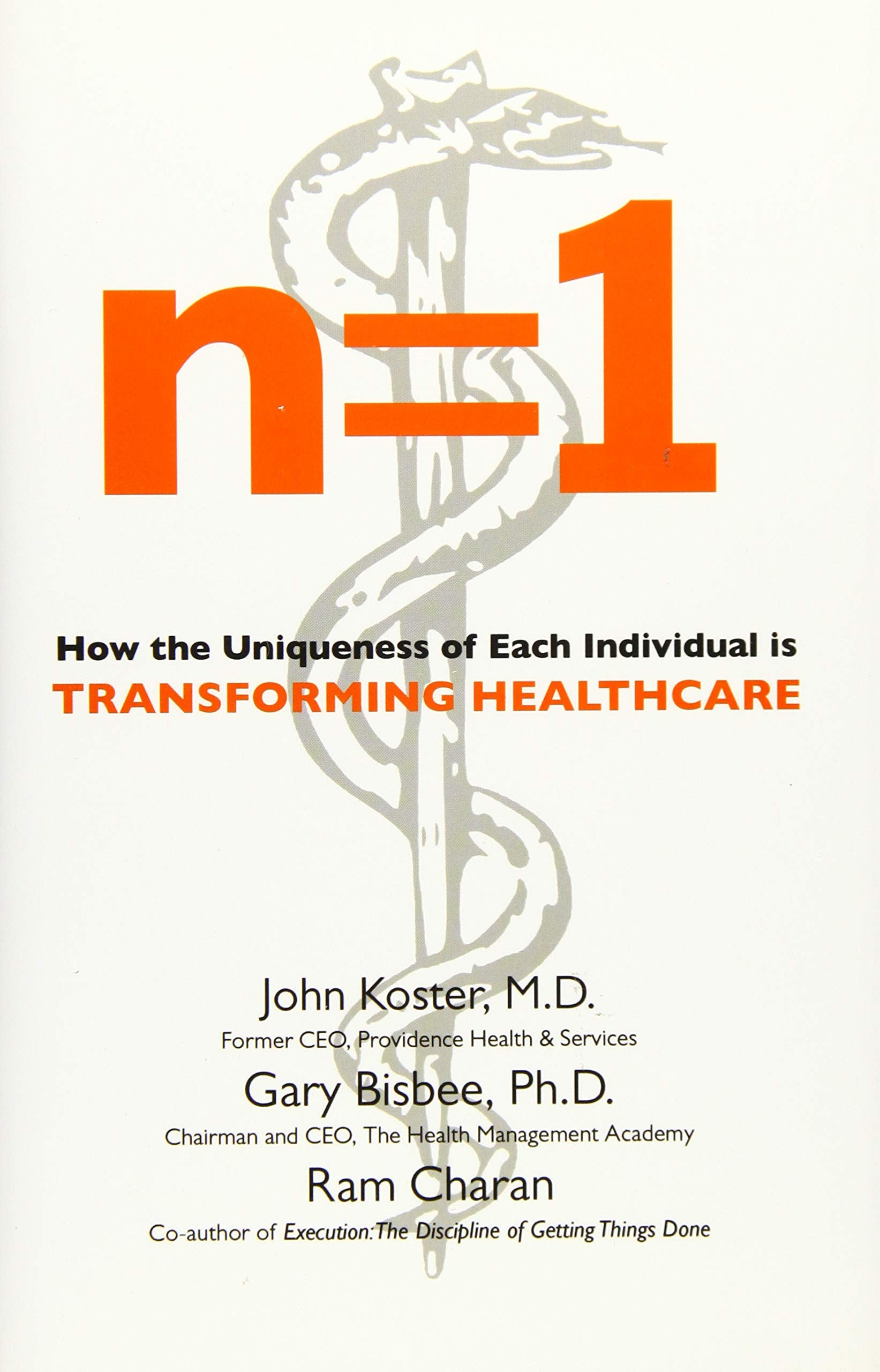 n=1: How the Uniqueness of Each Individual Is Transforming Healthcare,Used