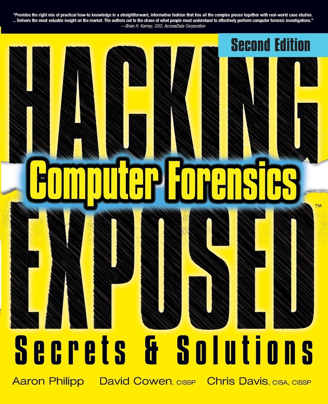 Hacking Exposed Computer Forensics, Second Edition: Computer Forensics Secrets & Solutions,Used