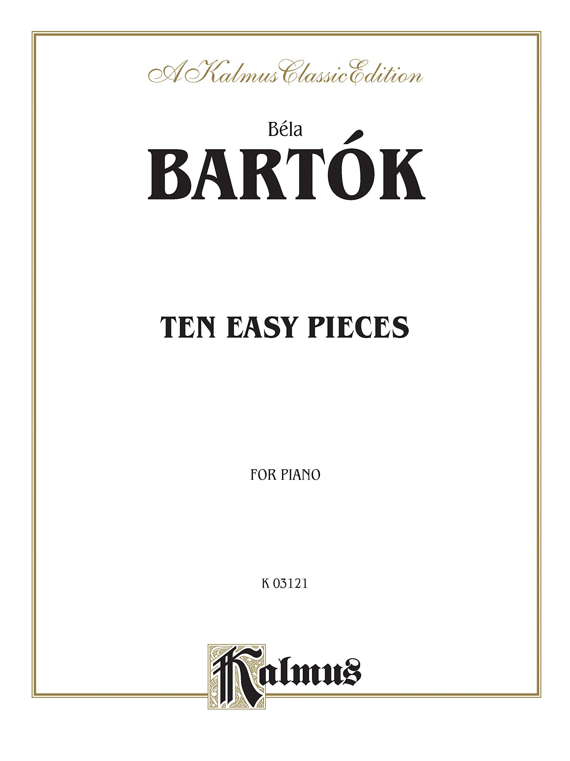 Ten Easy Pieces (Kalmus Edition),Used