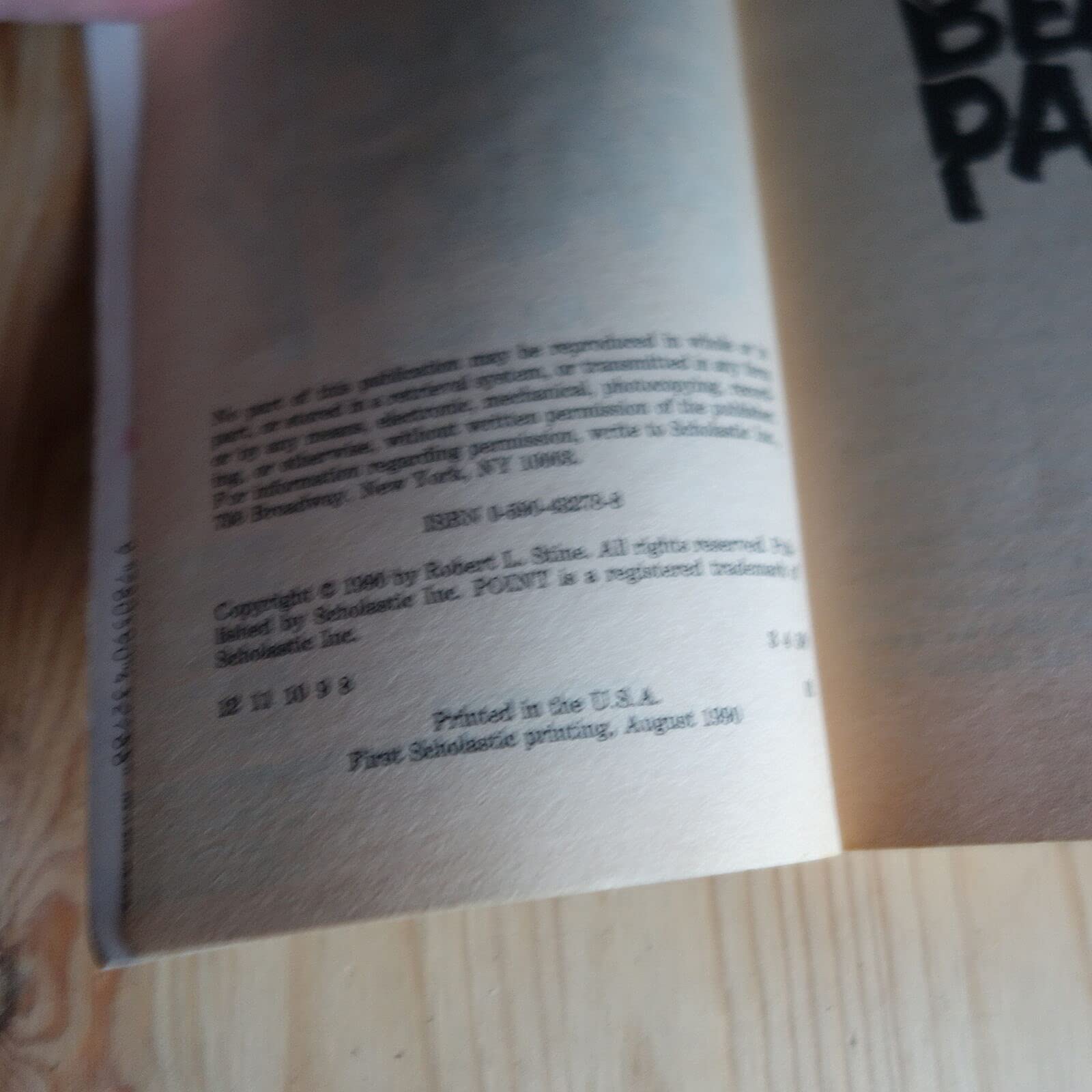 Beach Party (Point Horror Series),Used