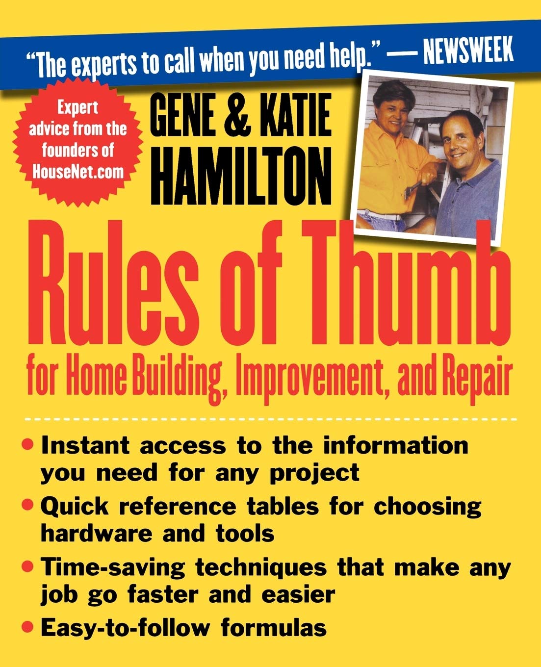 Rules of Thumb for Home Building, Improvement, and Repair,Used