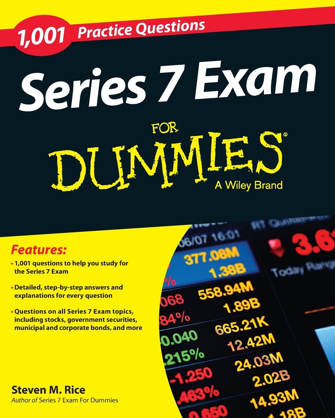 1,001 Series 7 Exam Practice Questions For Dummies,Used