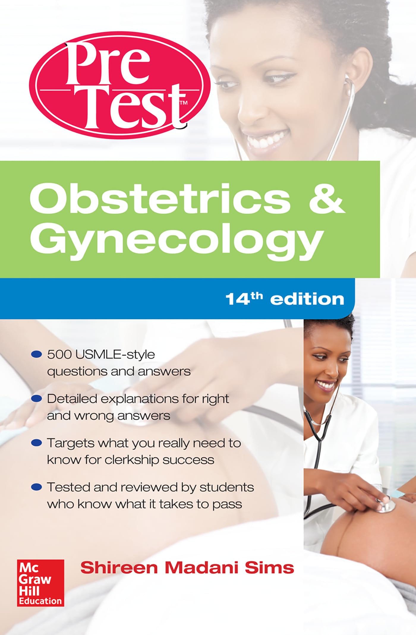 Obstetrics And Gynecology PreTest SelfAssessment And Review, 14th Edition,Used