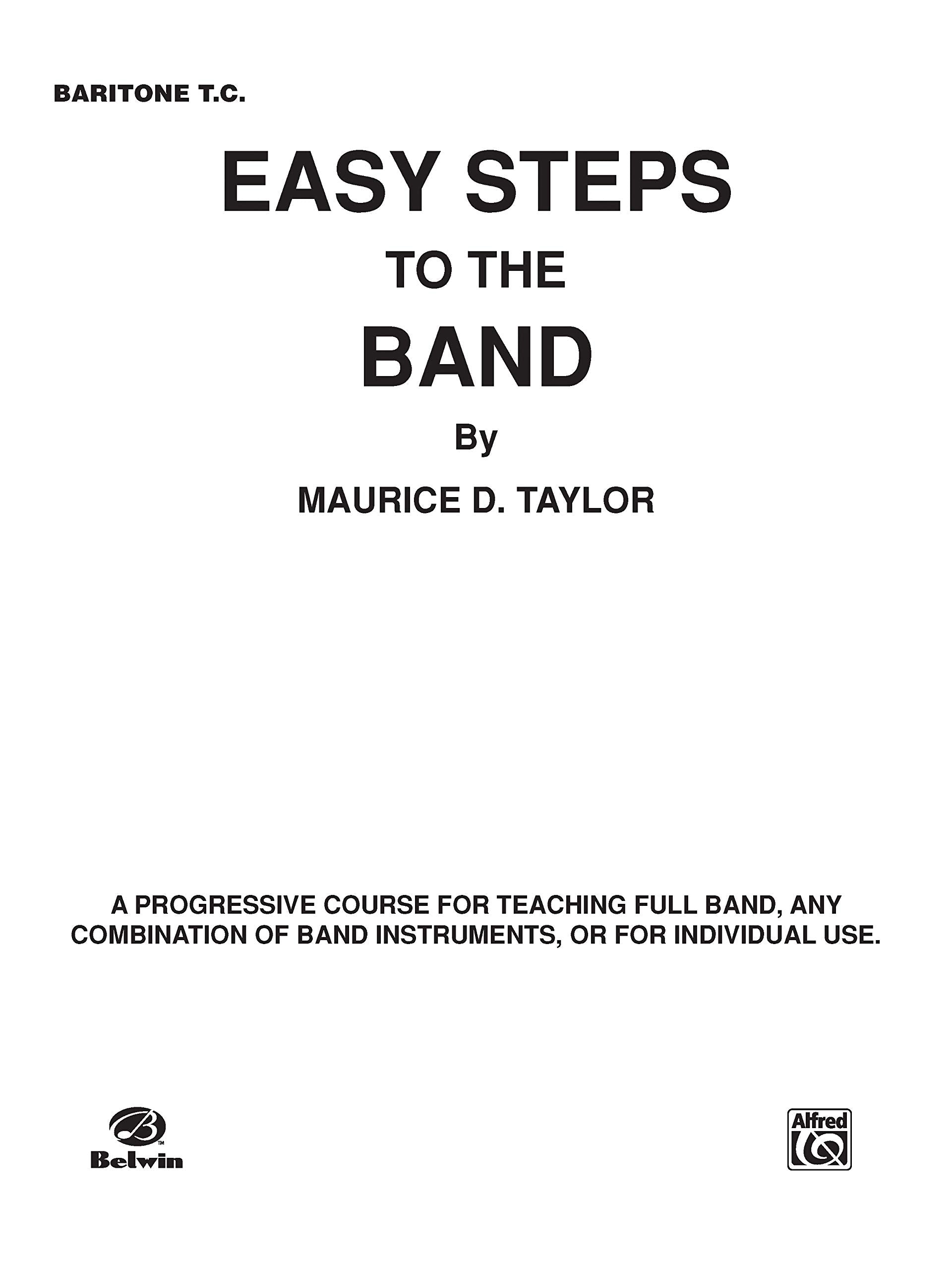 Easy Steps to the Band: Baritone T.C.,Used