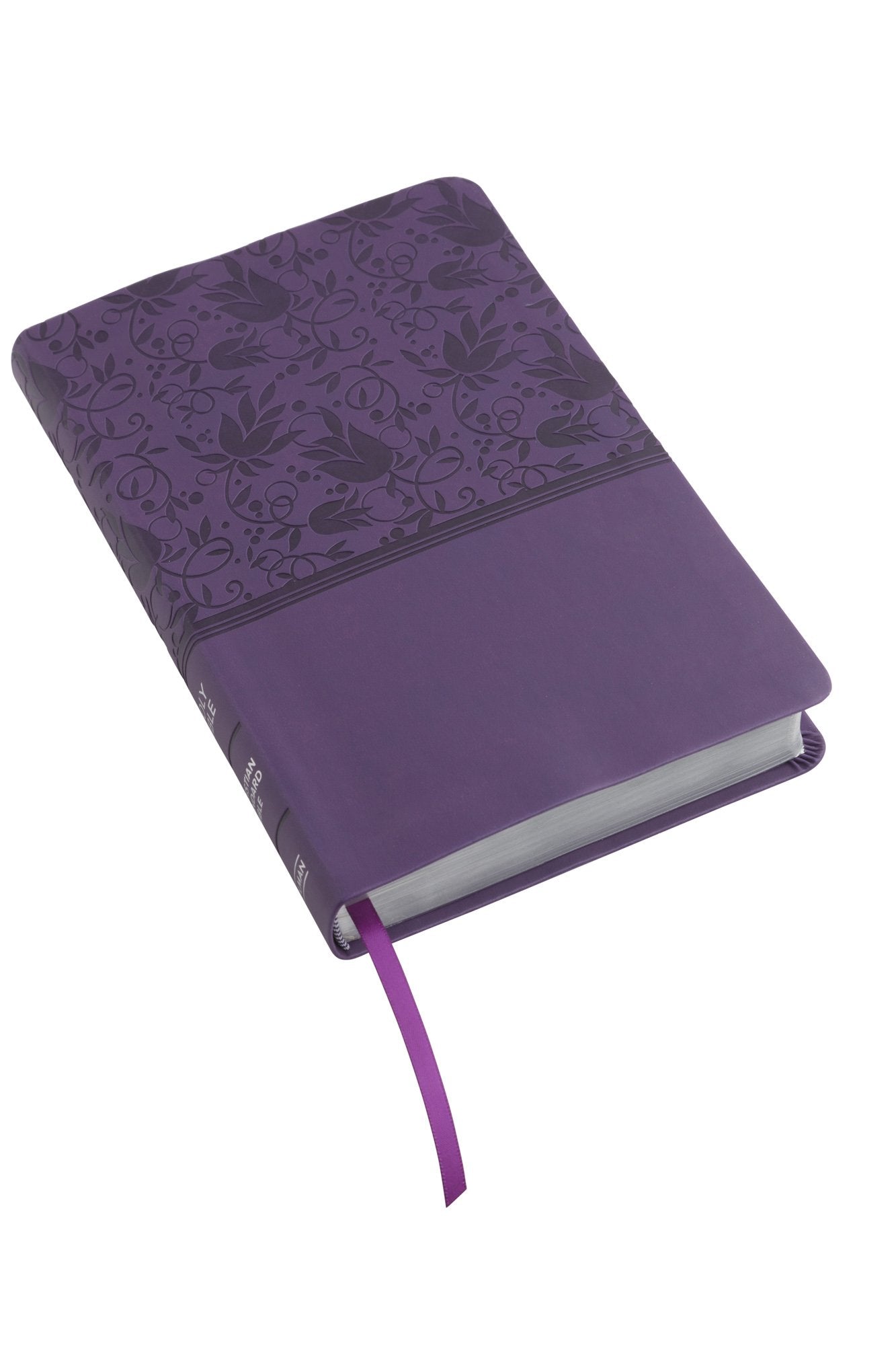 CSB Ultrathin Reference Bible, Purple LeatherTouch,Used