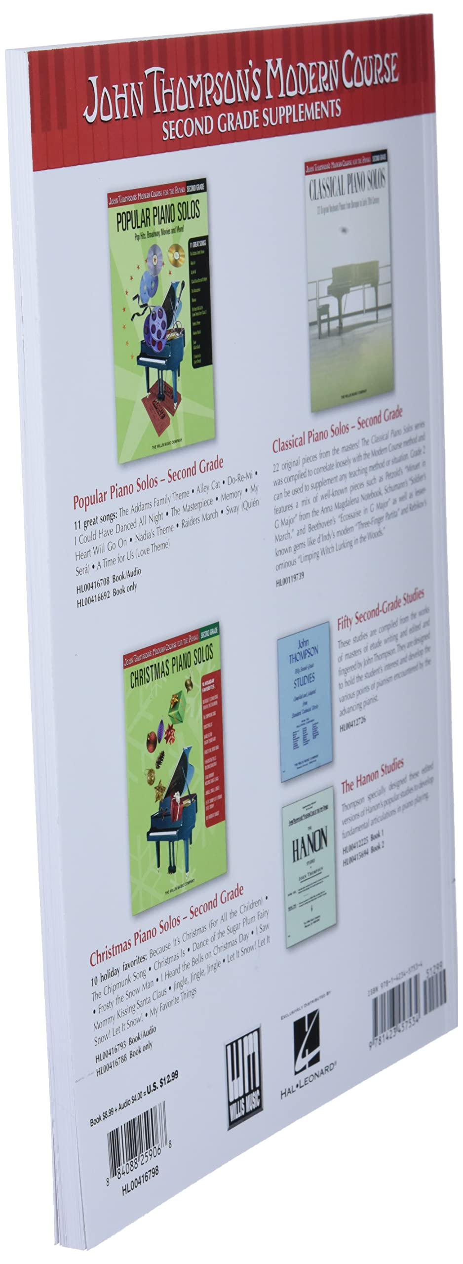 John Thompson's Modern Course for the Piano: Second Grade  Book/Audio (John Thompson's Modern Course for the Piano Series),Used