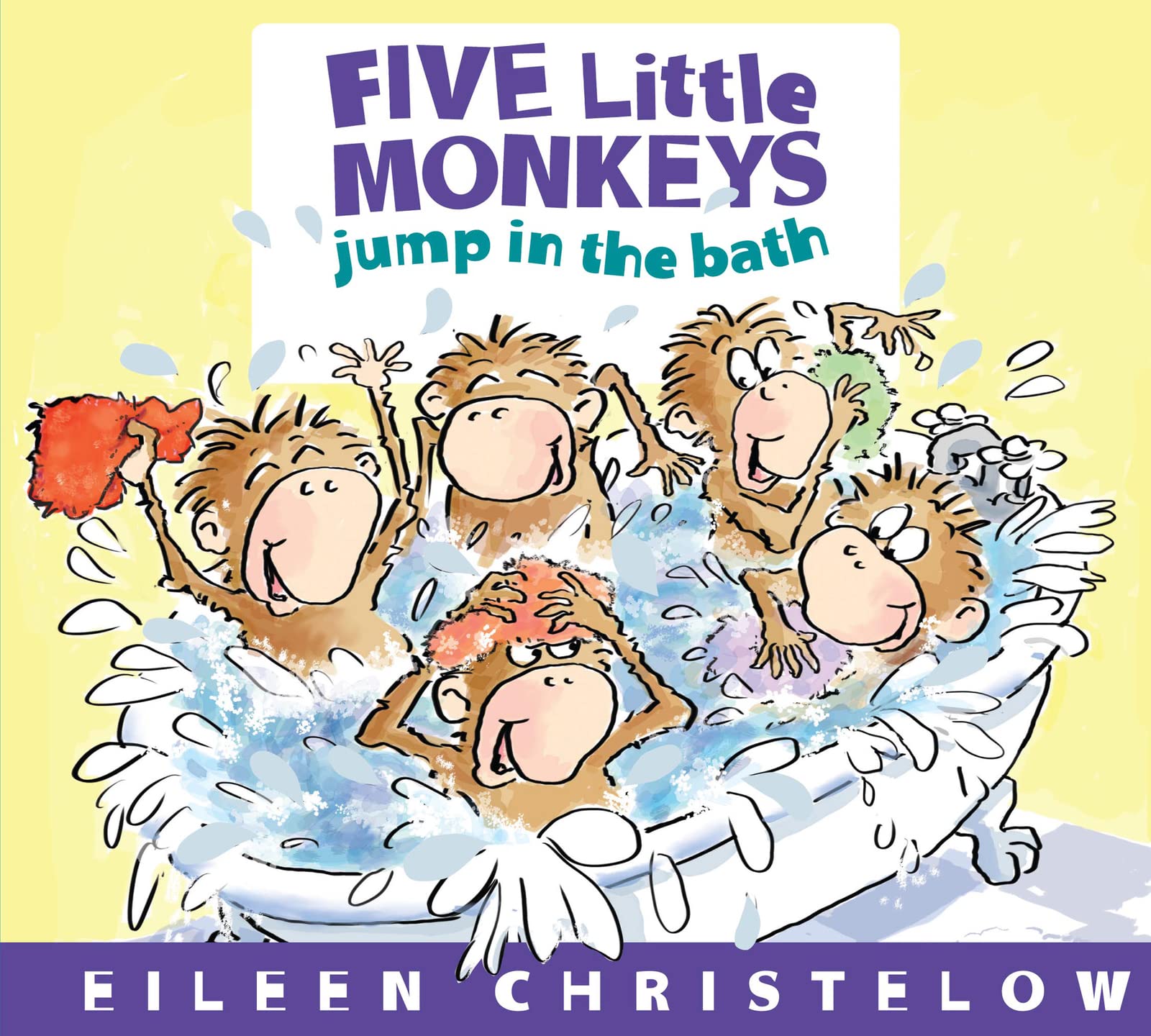 Five Little Monkeys Jump in the Bath (A Five Little Monkeys Story),Used