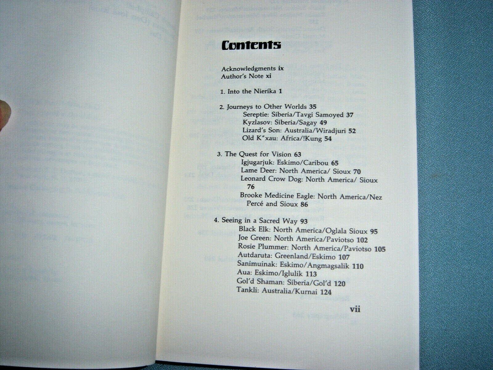 Shamanic Voices: A Survey Of Visionary Narratives,New