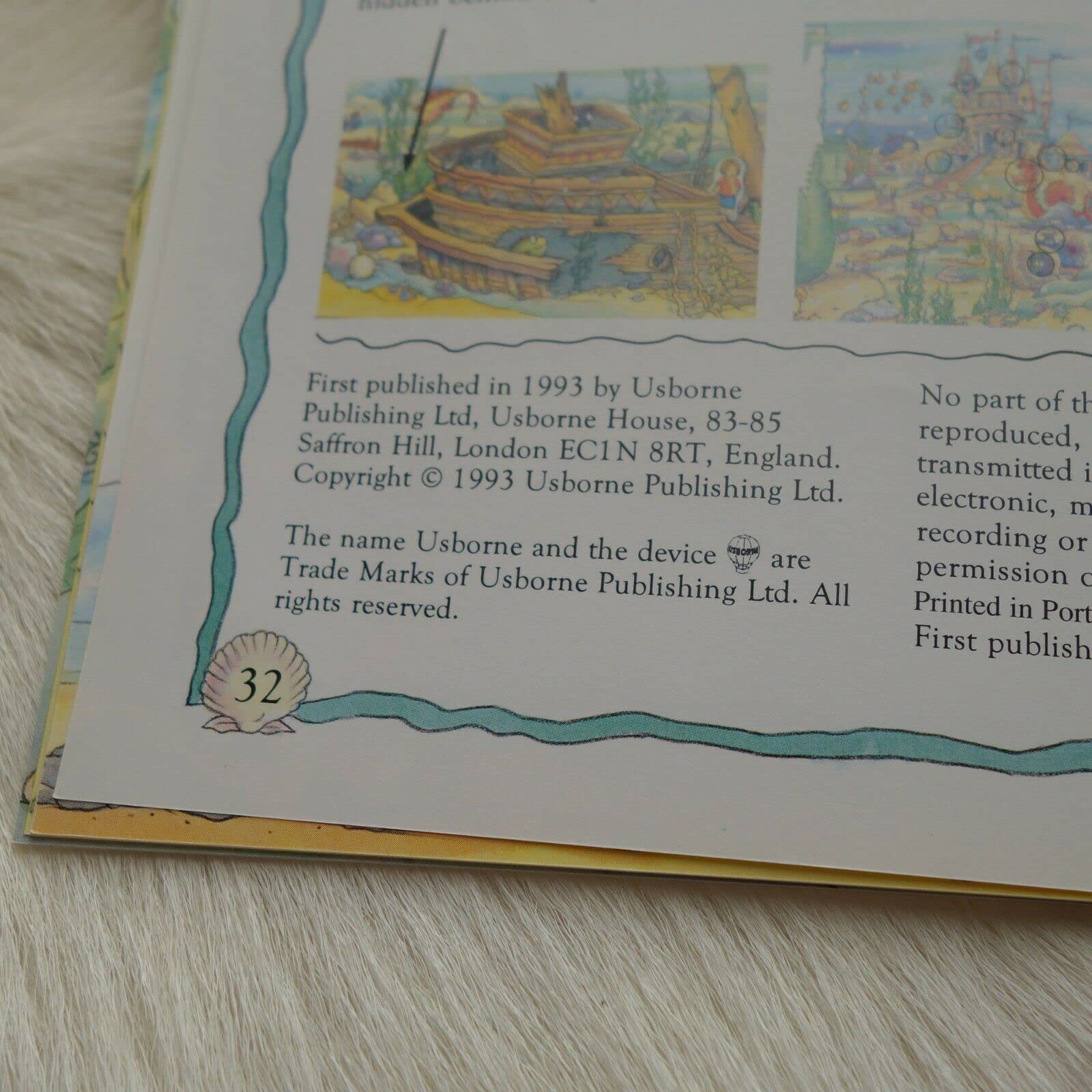 Lucy and the Sea Monster (Usborne Young Puzzle Adventures),Used