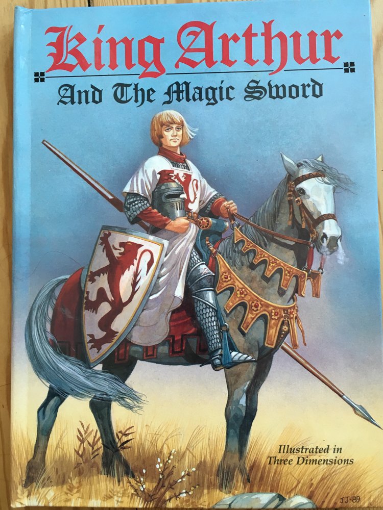 King Arthur and the Magic Sword,Used