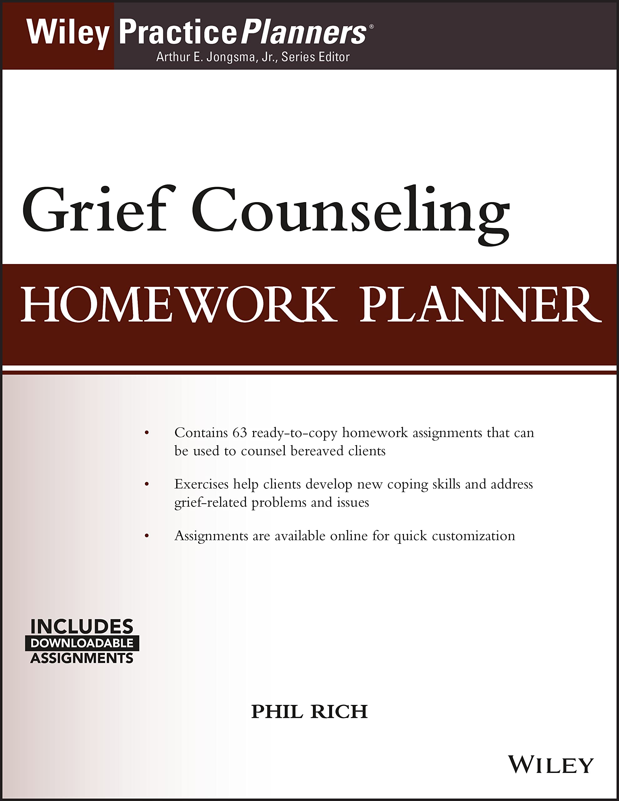 Grief Counseling Homework Planner, (with Download) (PracticePlanners),Used