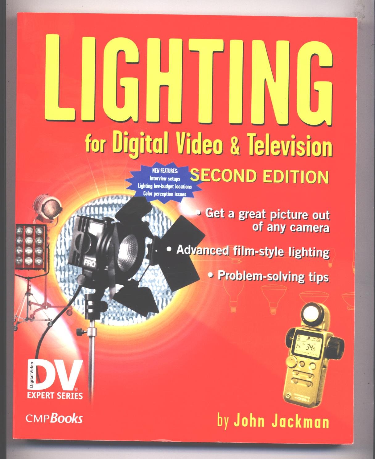 Lighting for Digital Video & Television, Second Edition,New
