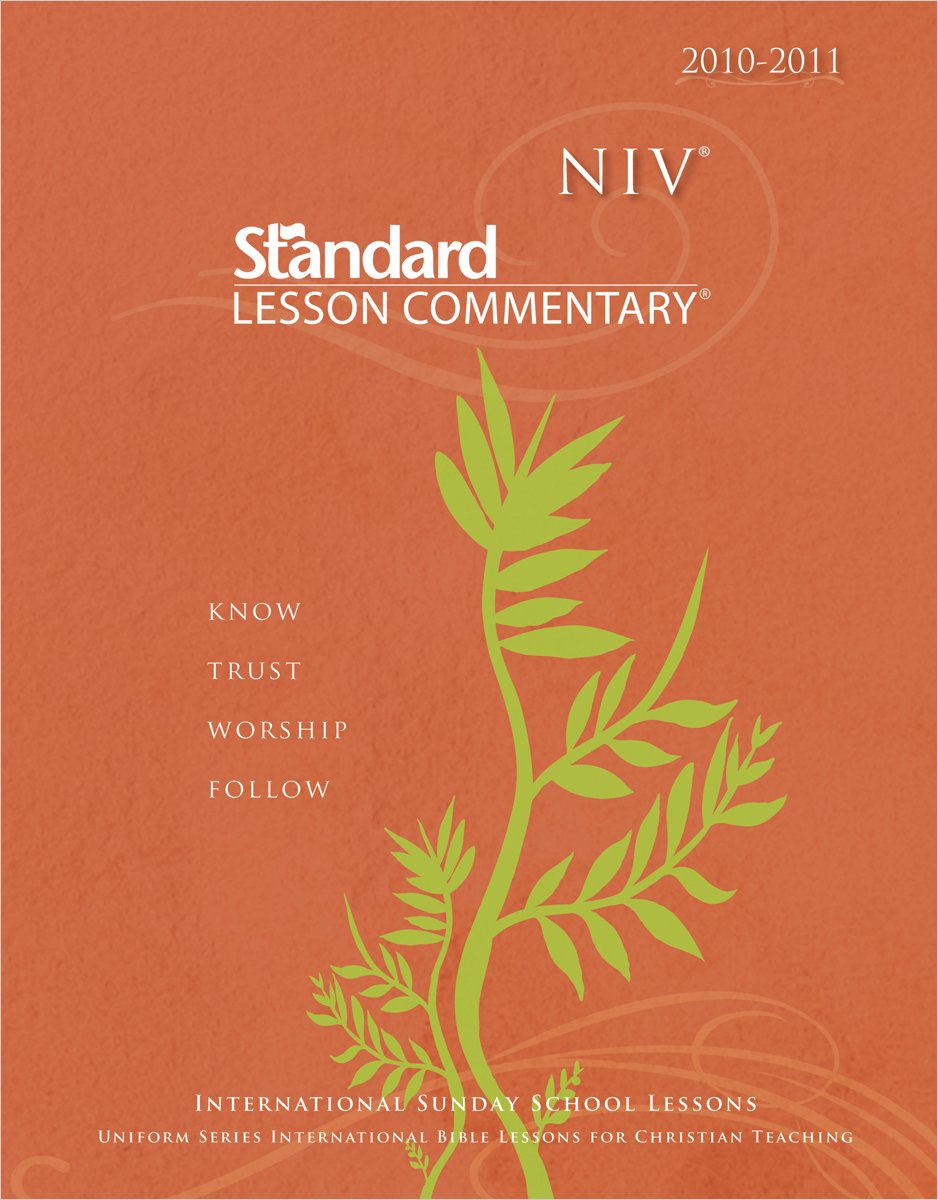 NIV Standard Lesson Commentary 20102011,New