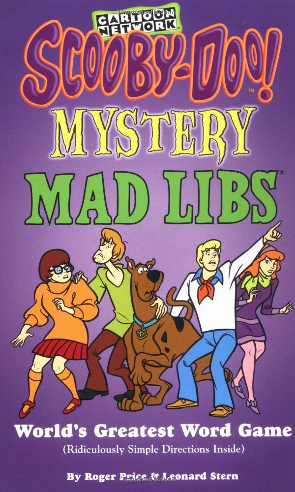 ScoobyDoo Mystery Mad Libs,Used