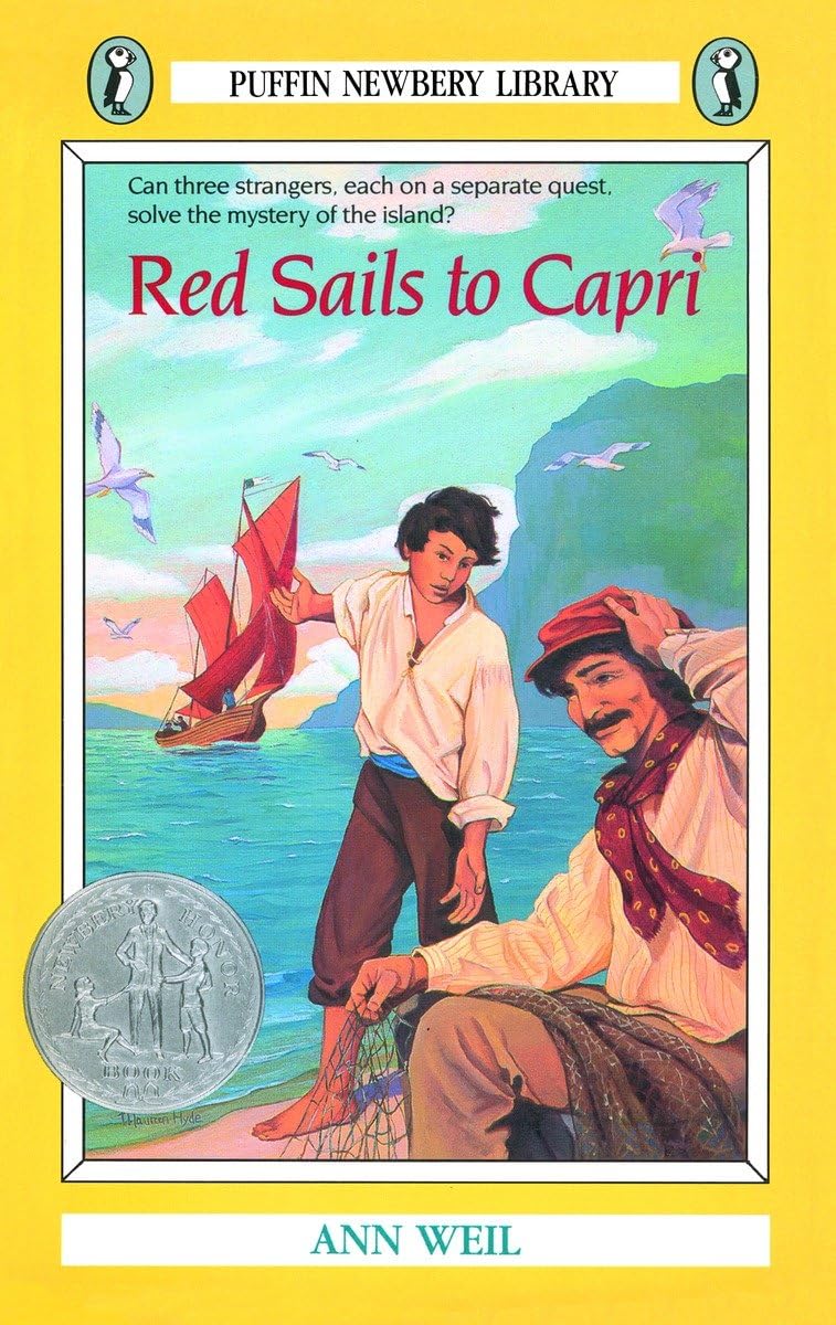 Red Sails To Capri (Puffin Newberry Library),New