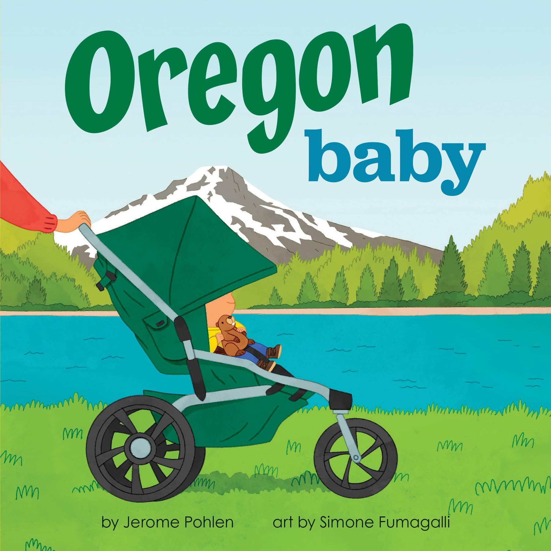 Oregon Baby: An Adorable & Giftable Board Book with Activities for Babies & Toddlers that Explores the Beaver State (Local Baby ,New
