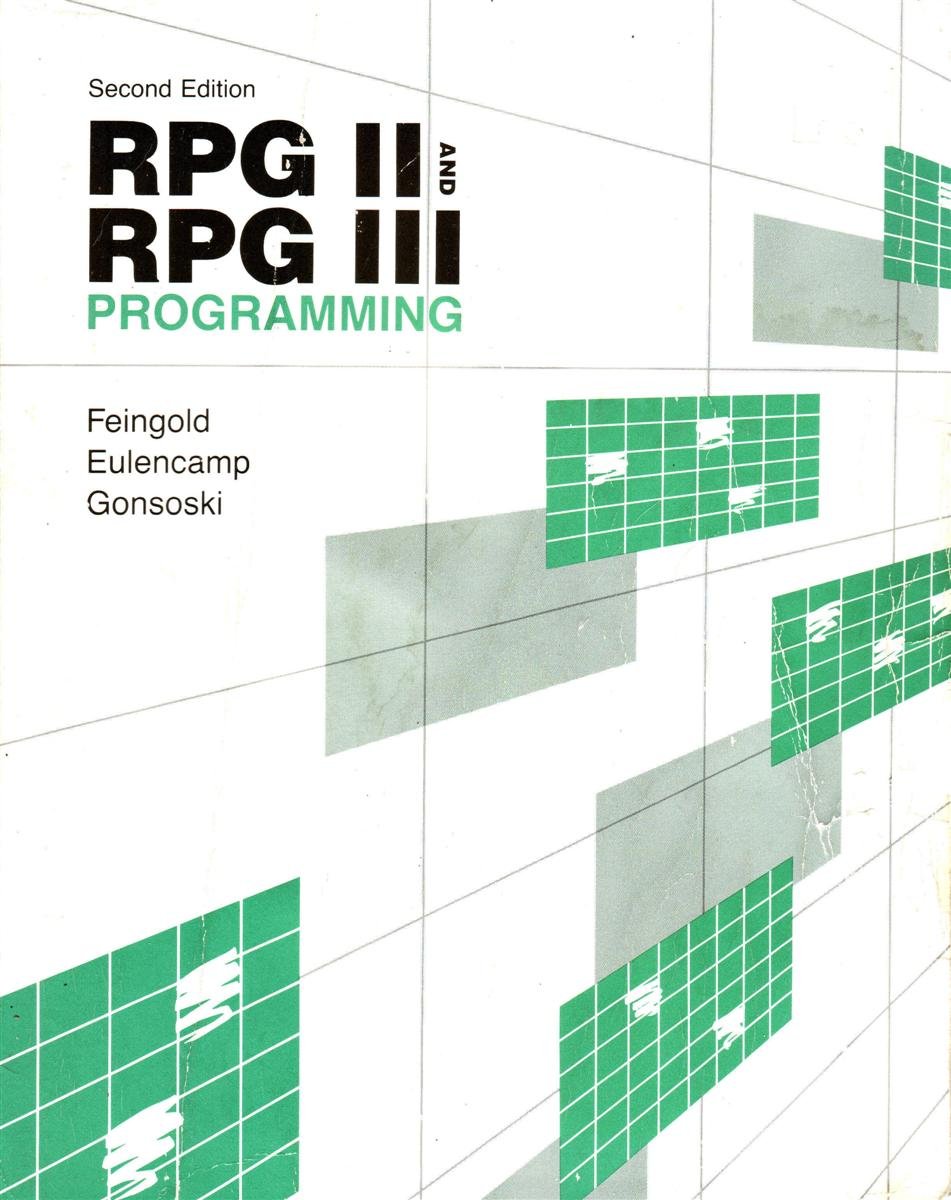 Rpg II and Rpg III Programming,Used