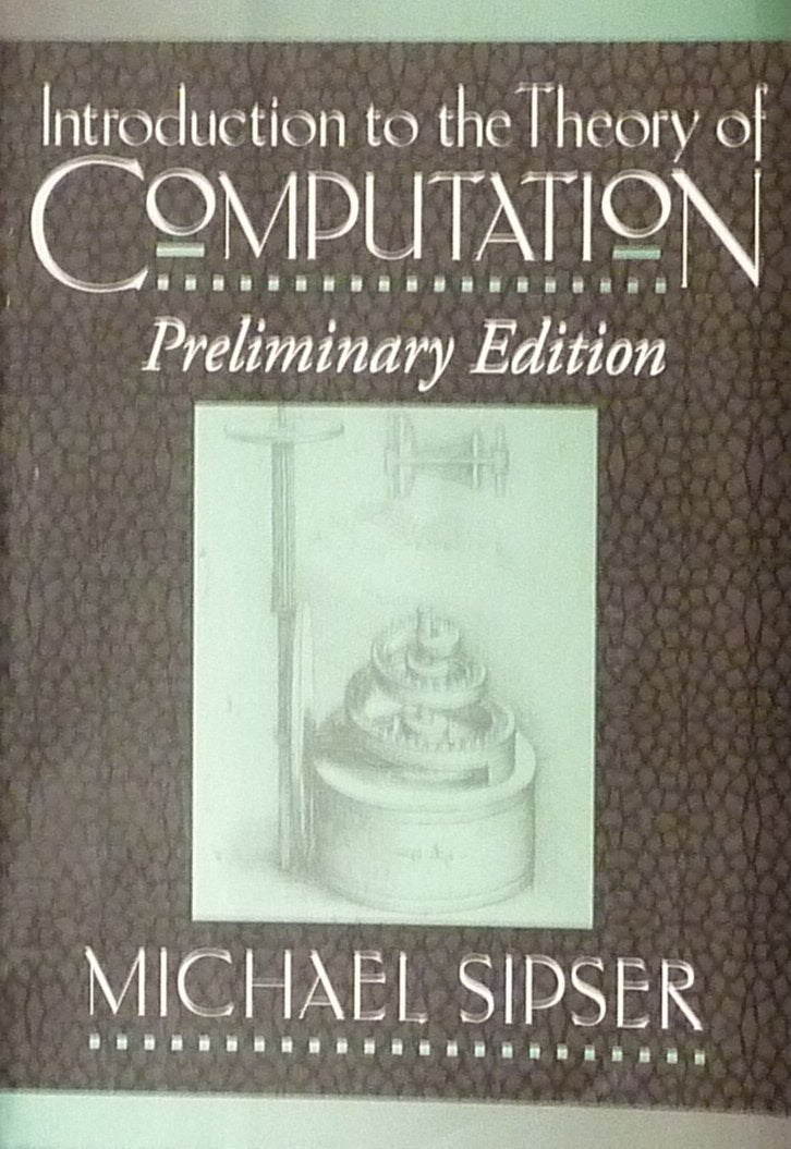 Introduction To The Theory Of Computation (Pws Series In Computer Science),New