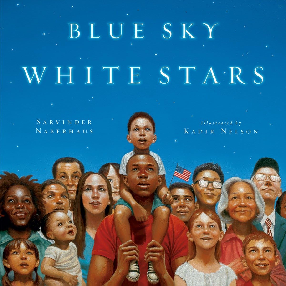 Blue Sky White Stars-used