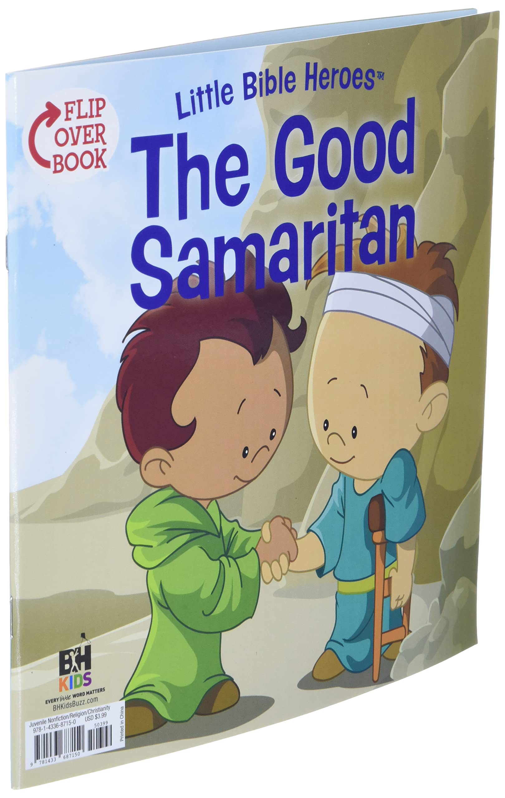 Joseph/The Good Samaritan FlipOver Book (Little Bible Heroes),Used