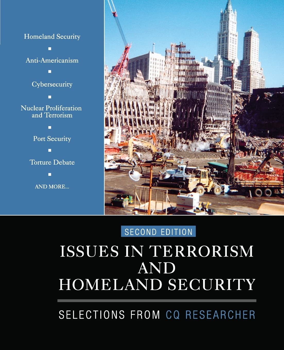 Issues In Terrorism And Homeland Security: Selections From Cq Researcher,New