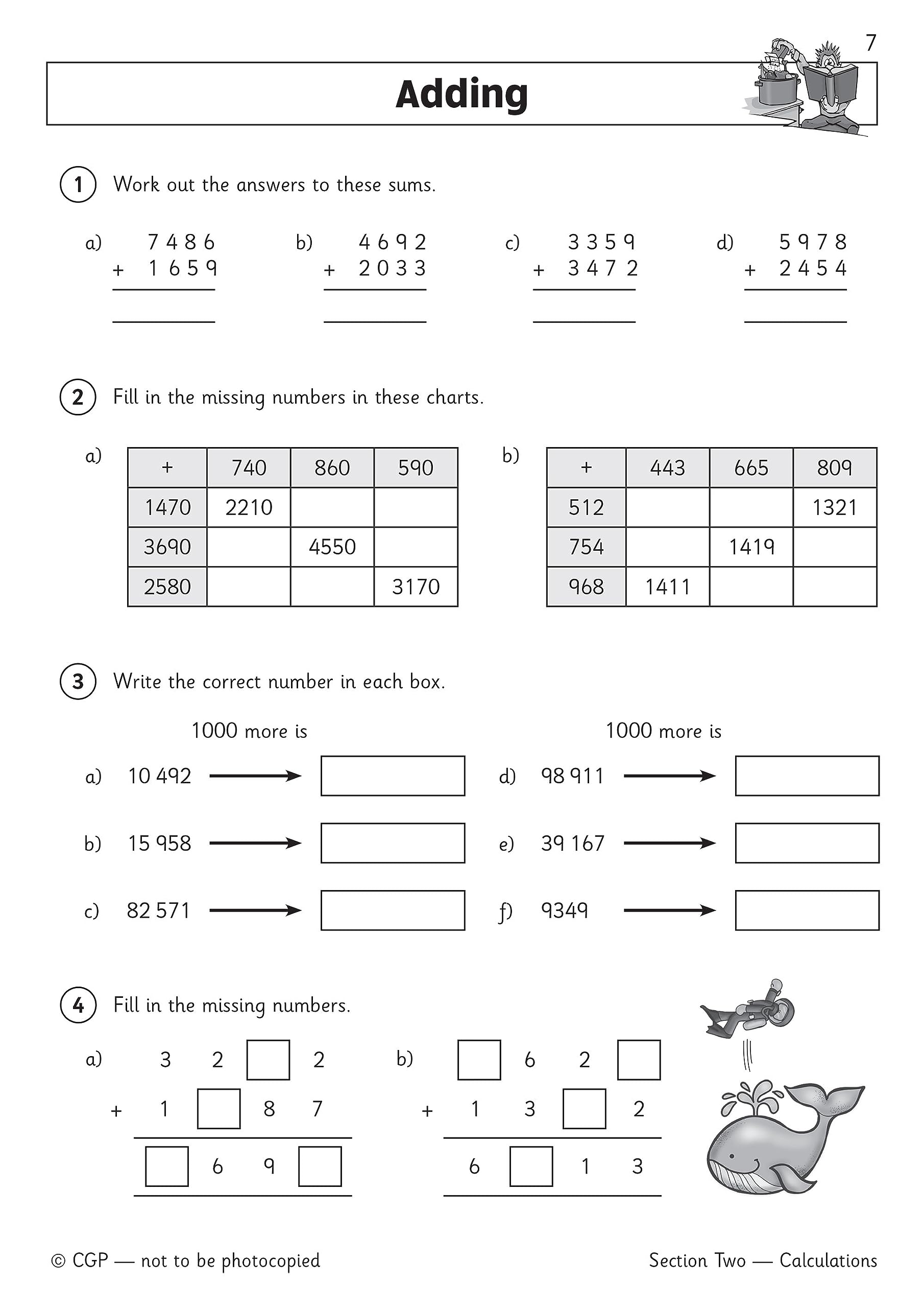 KS2 Maths Workout Year 4 (CGP KS2 Maths),Used