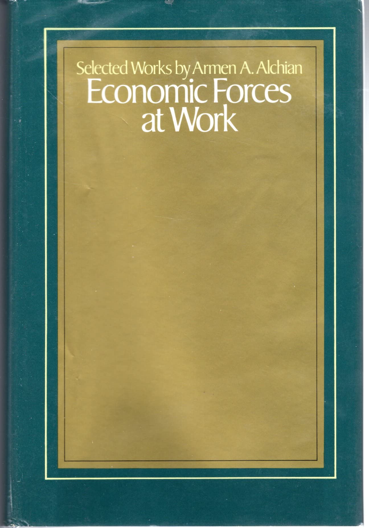 ECONOMIC FORCES AT WORK,Used