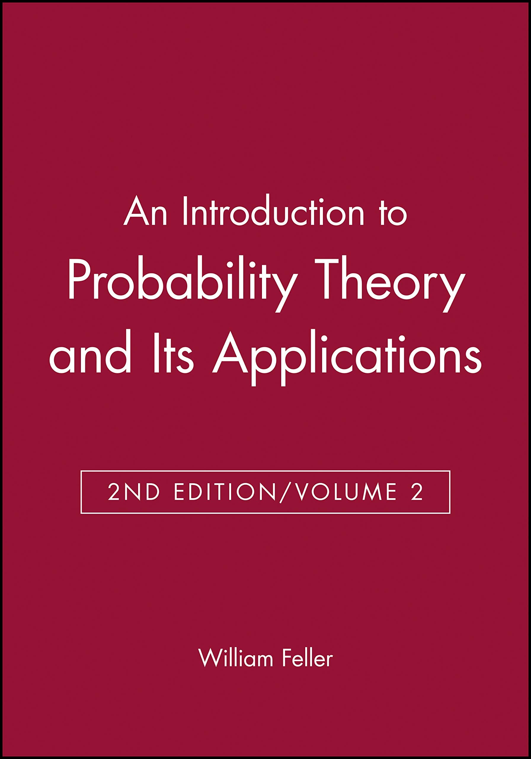An Introduction to Probability Theory and Its Applications, Vol. 2, 2nd Edition,Used