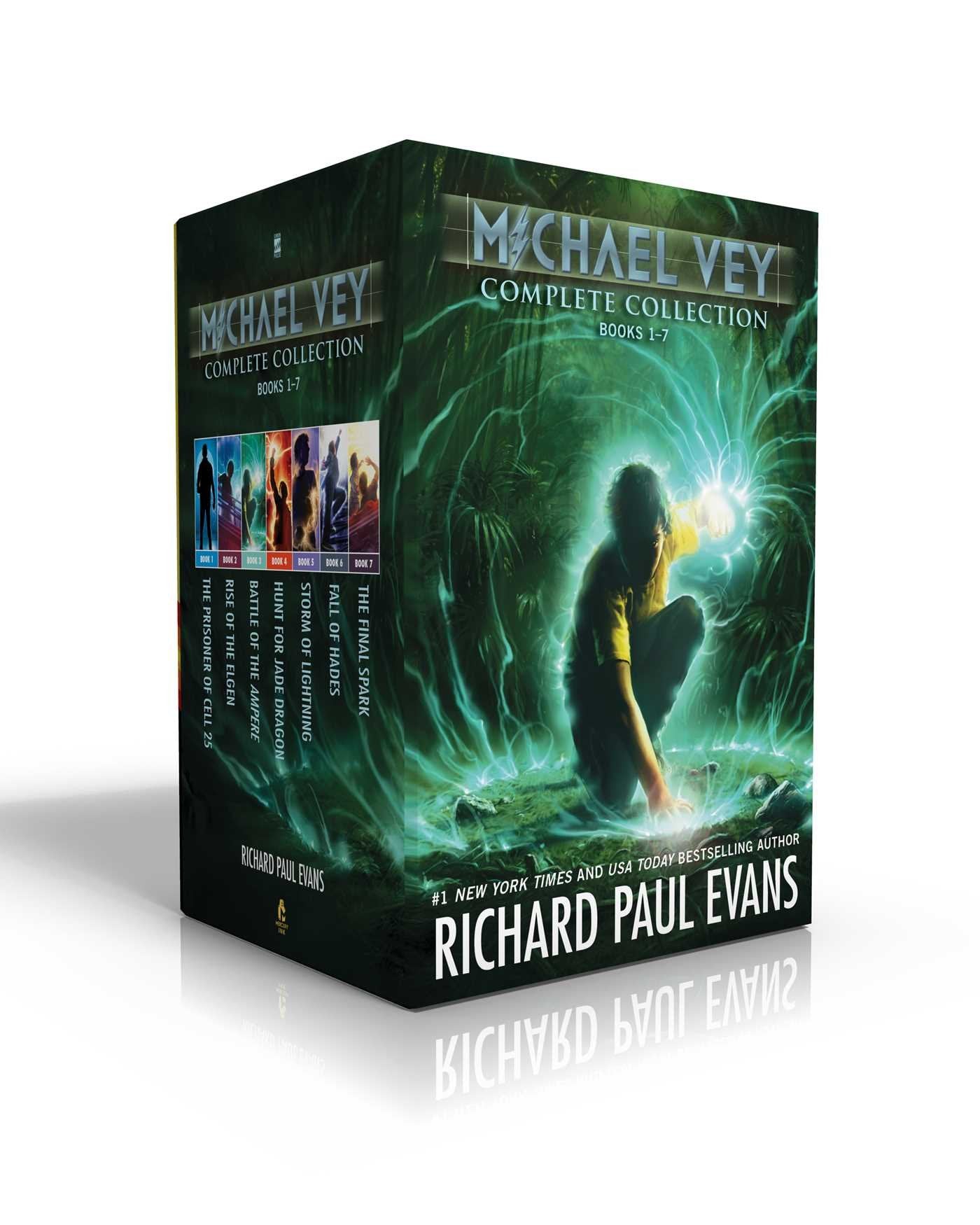 Michael Vey Complete Collection Books 17 (Boxed Set): Michael Vey; Michael Vey 2; Michael Vey 3; Michael Vey 4; Michael Vey 5; ,New