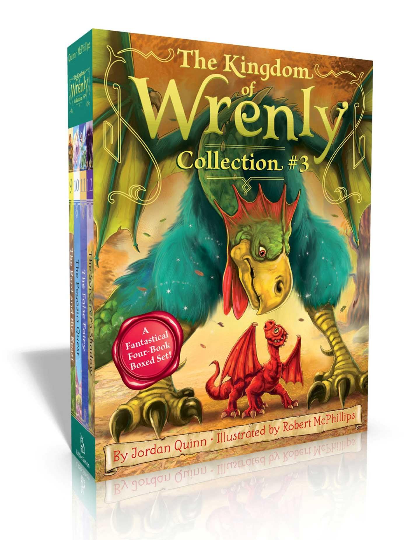 The Kingdom of Wrenly Collection #3 (Boxed Set): The Bard and the Beast; The Pegasus Quest; The False Fairy; The Sorcerer's Shad,Used