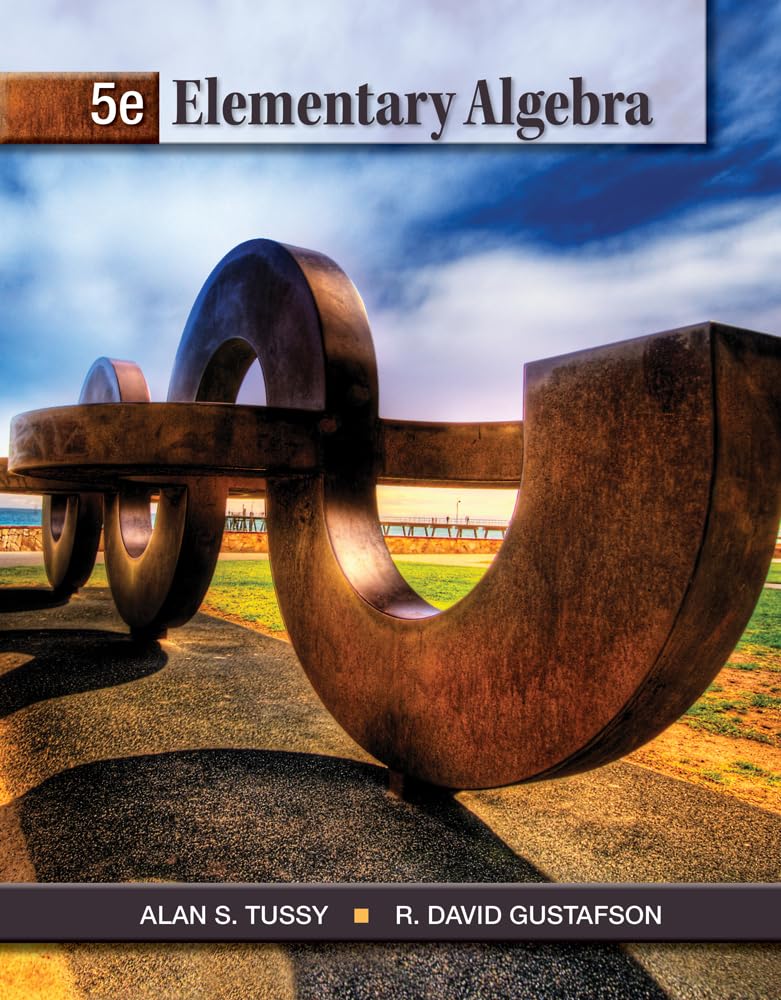 Elementary Algebra, 5th Edition (Textbooks Available with Cengage Youbook),Used