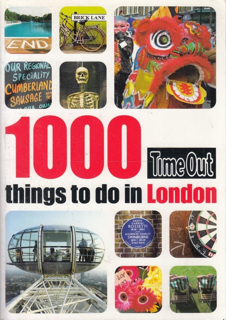 Time Out 1000 Things to Do in London (Time Out Guides),Used