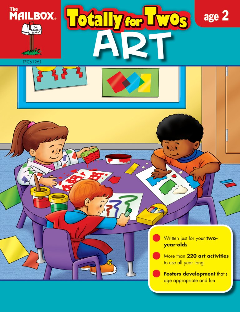Totally for Twos: Art (Age 2) by The Mailbox Books Staff (2010) Paperback,Used