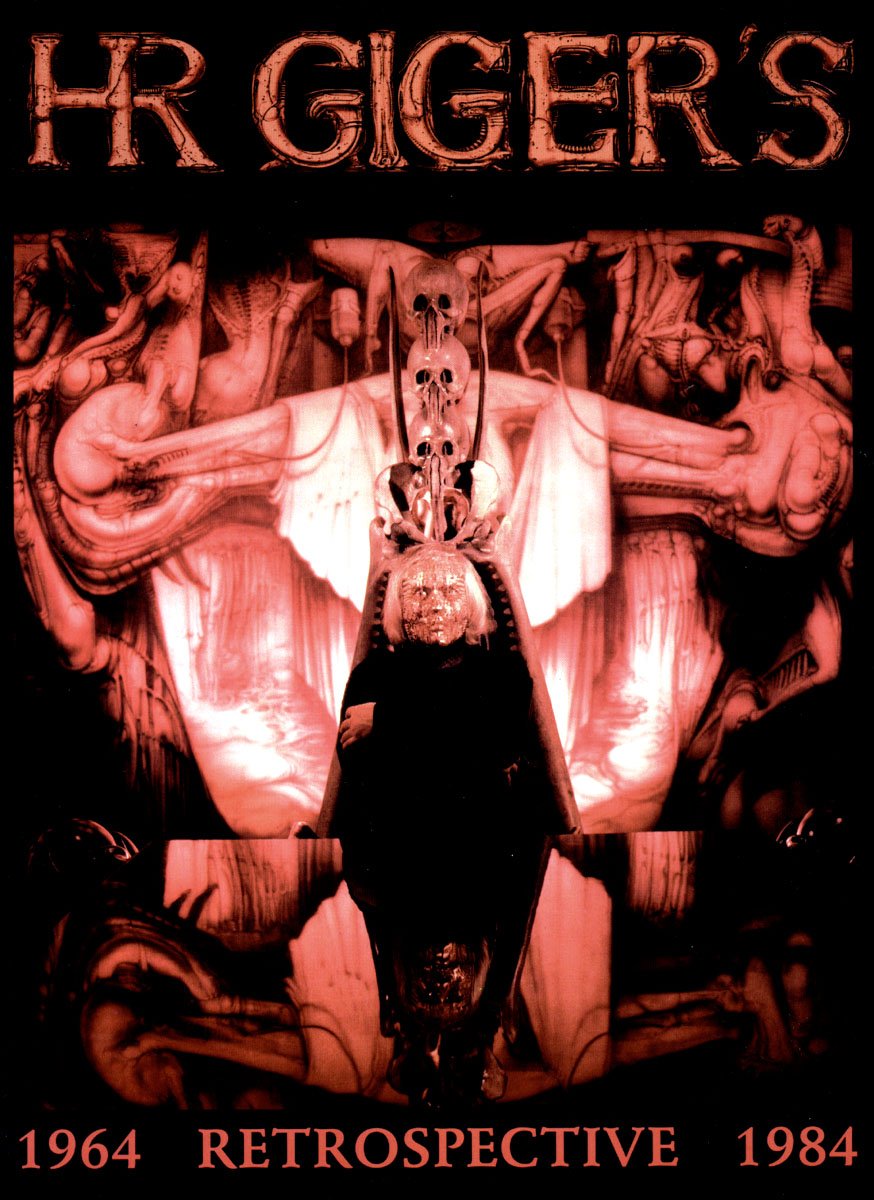 H. R. Giger's Retrospective 1964-1984 by Morpheus International - One Size, As Shown, Art Book