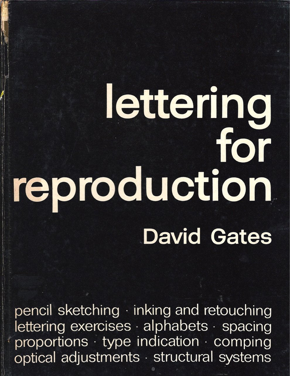 Lettering For Reproduction,Used