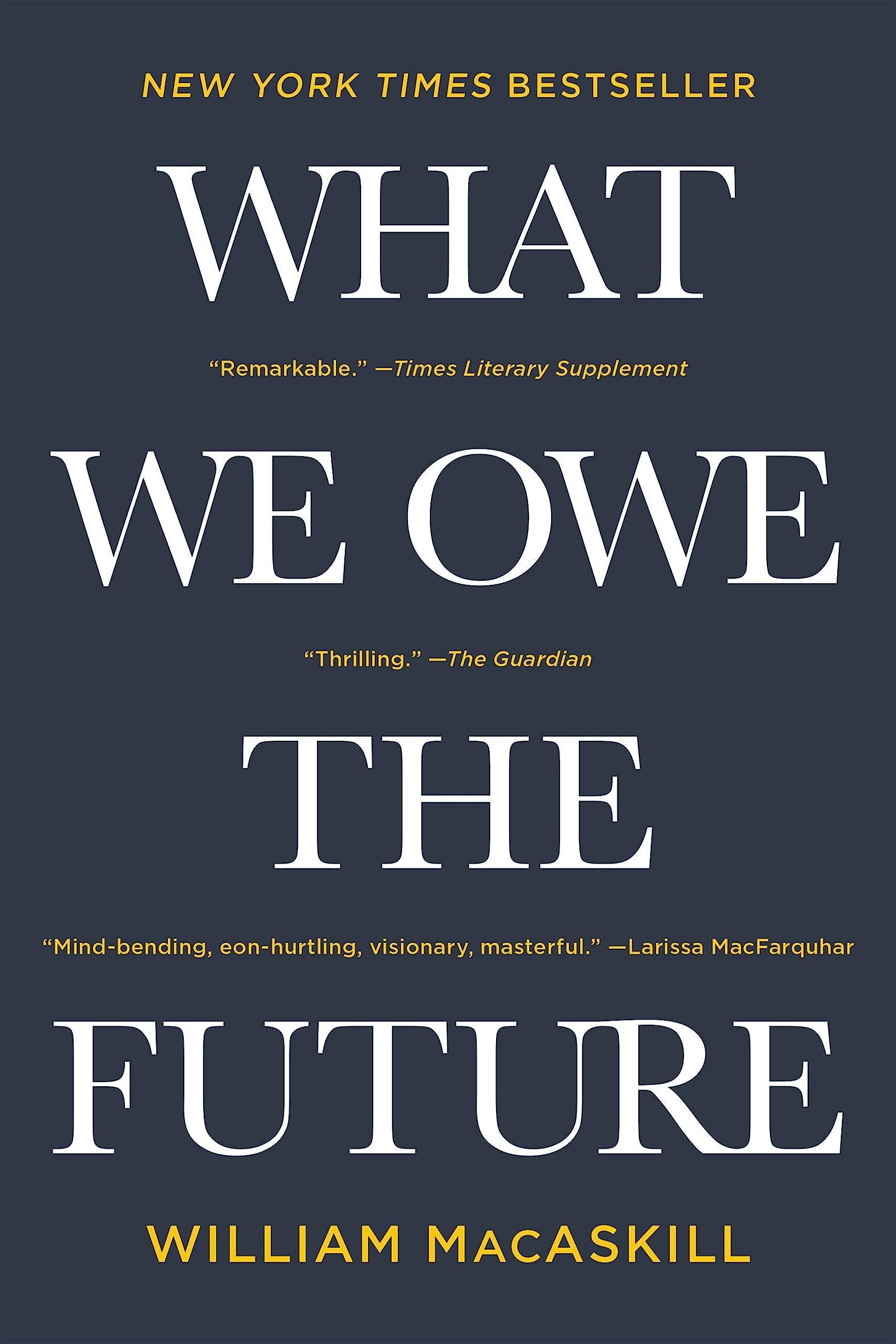 What We Owe the Future,Used