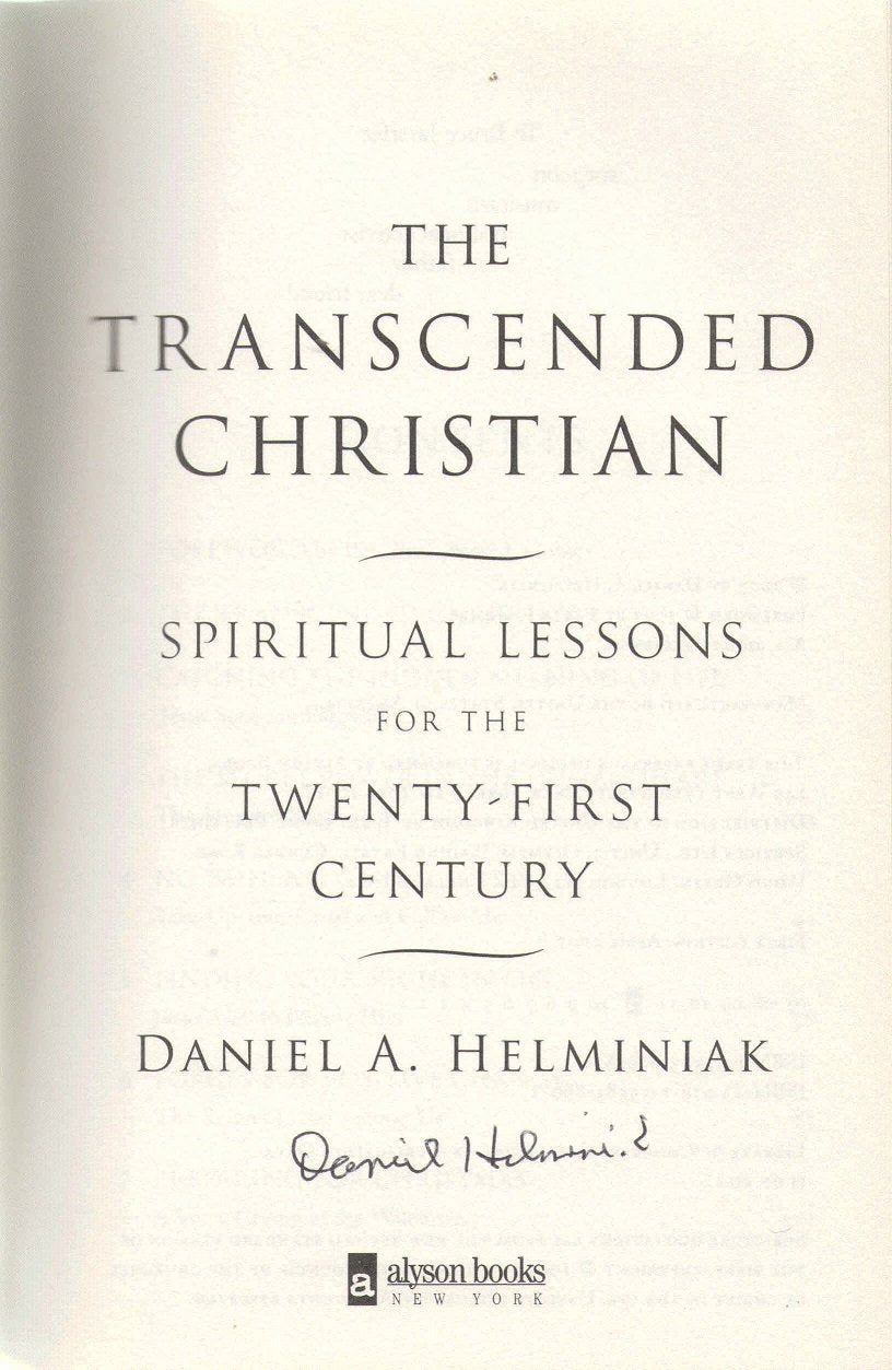 The Transcended Christian: Spiritual Lessons For The Twentyfirst Century,Used