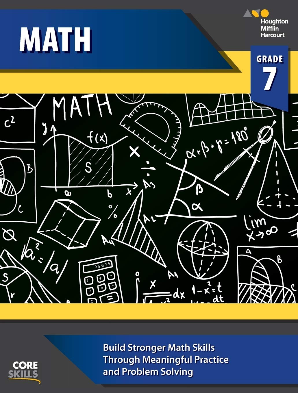 SteckVaughn Core Skills Mathematics: Workbook Grade 7,Used