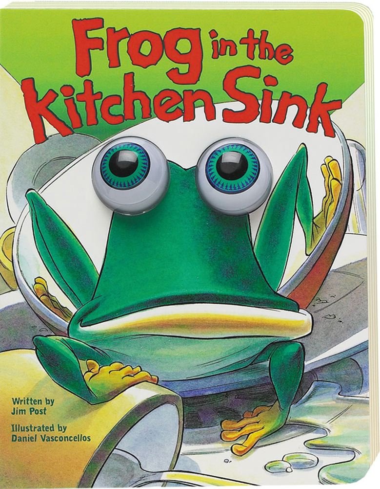 Frog in the Kitchen Sink (Eyeball Animation): Board Book Edition,Used