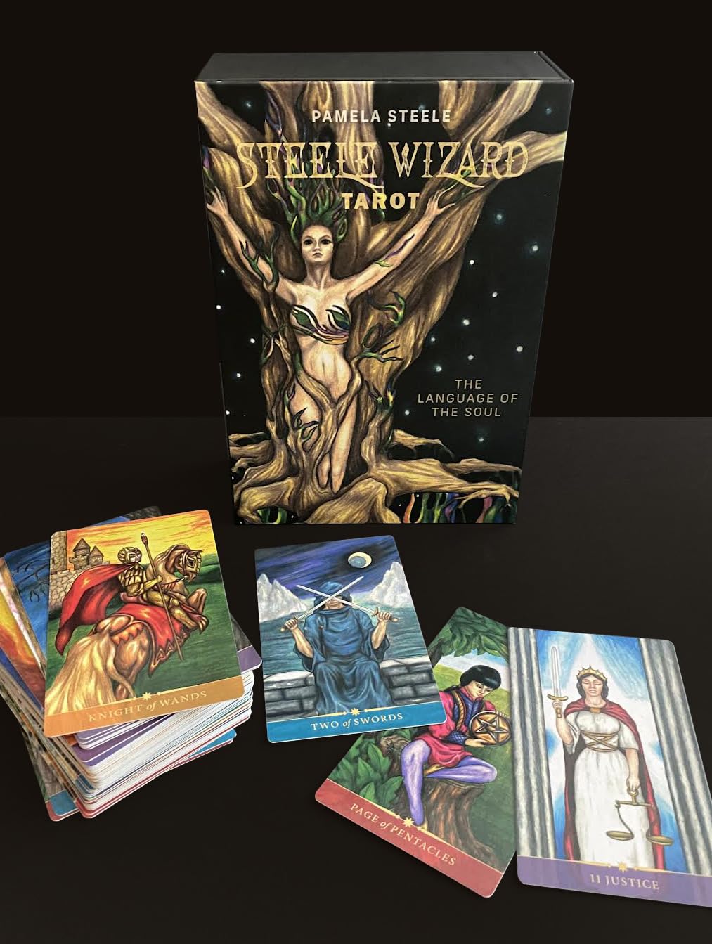 Steele Wizard Tarot: The Language Of The Soul,Used